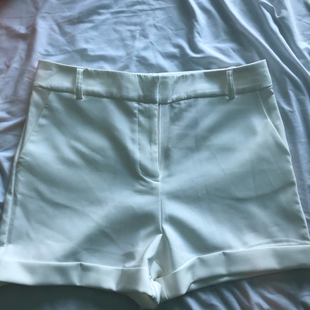 White Shorts